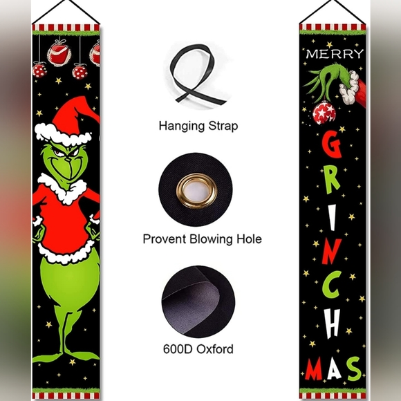 Grinch Christmas Banners - Picture 5 of 7